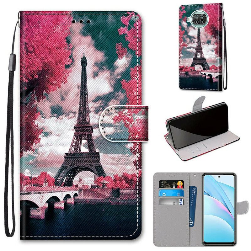 Kotelot Xiaomi Mi 10T Lite / Redmi Note 9 Pro 5G Eiffel-torni Kesällä