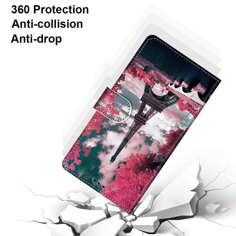 Kotelot Xiaomi Mi 10T Lite / Redmi Note 9 Pro 5G Eiffel-torni Kesällä