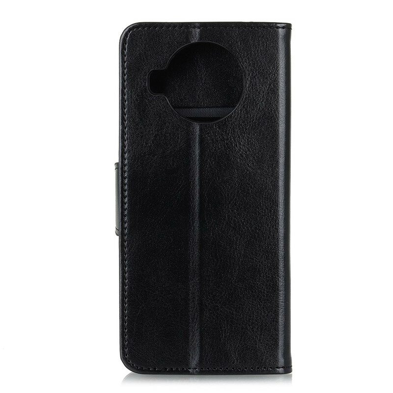 Kotelot Xiaomi Mi 10T Lite / Redmi Note 9 Pro 5G Kiiltävä Nahkaefekti