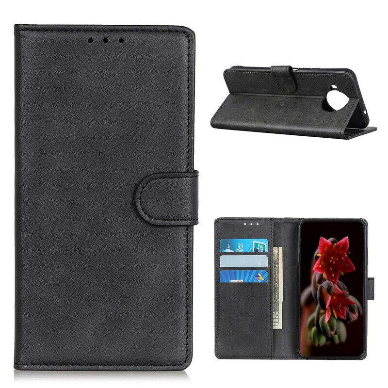 Kotelot Xiaomi Mi 10T Lite / Redmi Note 9 Pro 5G Mattanahkaefekti