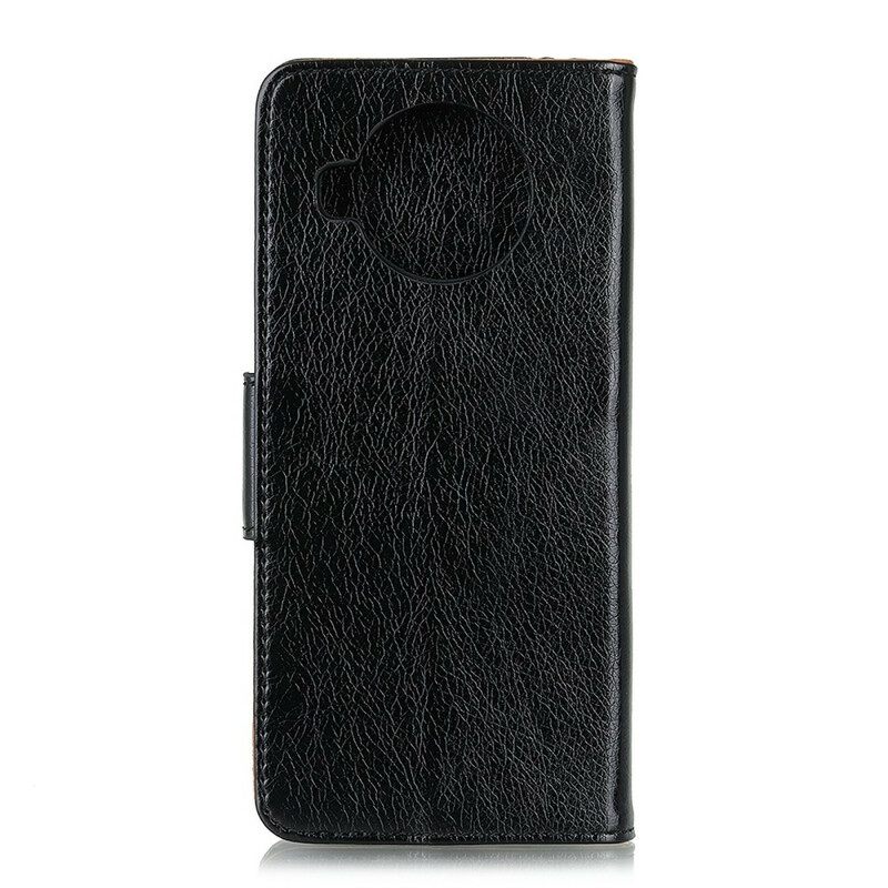 Kotelot Xiaomi Mi 10T Lite / Redmi Note 9 Pro 5G Nappa Haljasnahka