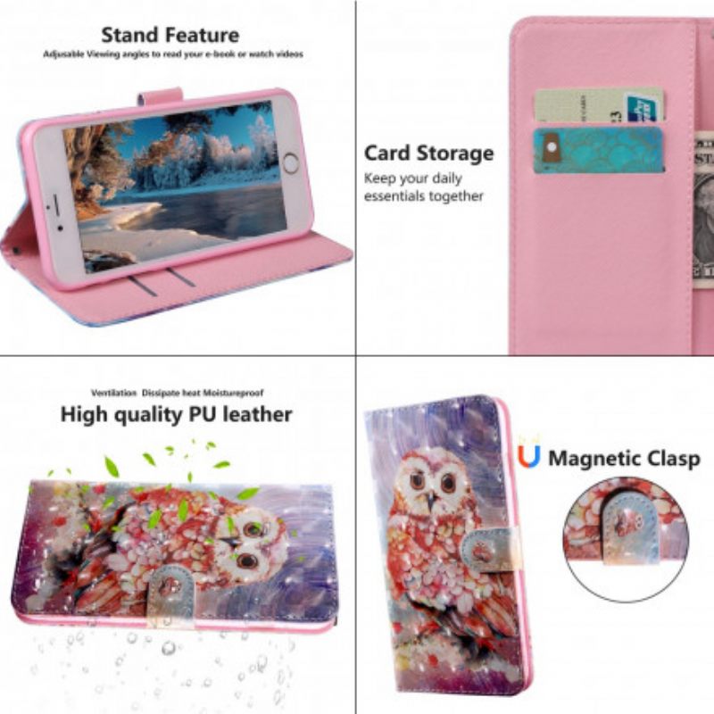 Kotelot Xiaomi Mi 10T Lite / Redmi Note 9 Pro 5G Owl The Painter