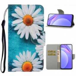 Kotelot Xiaomi Mi 10T Lite / Redmi Note 9 Pro 5G Suojaketju Kuori Thong Daisies