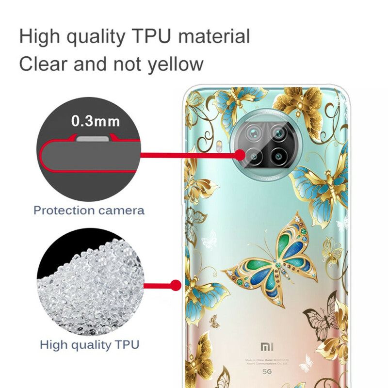 Kuori Xiaomi Mi 10T Lite / Redmi Note 9 Pro 5G Flight Of Butterflies