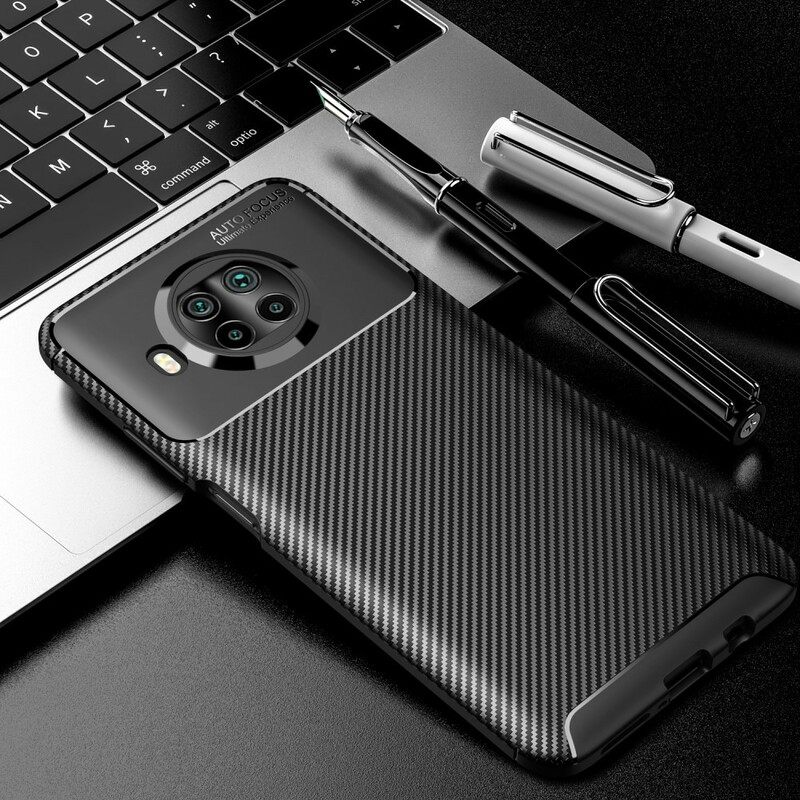 Kuori Xiaomi Mi 10T Lite / Redmi Note 9 Pro 5G Hiilikuitu