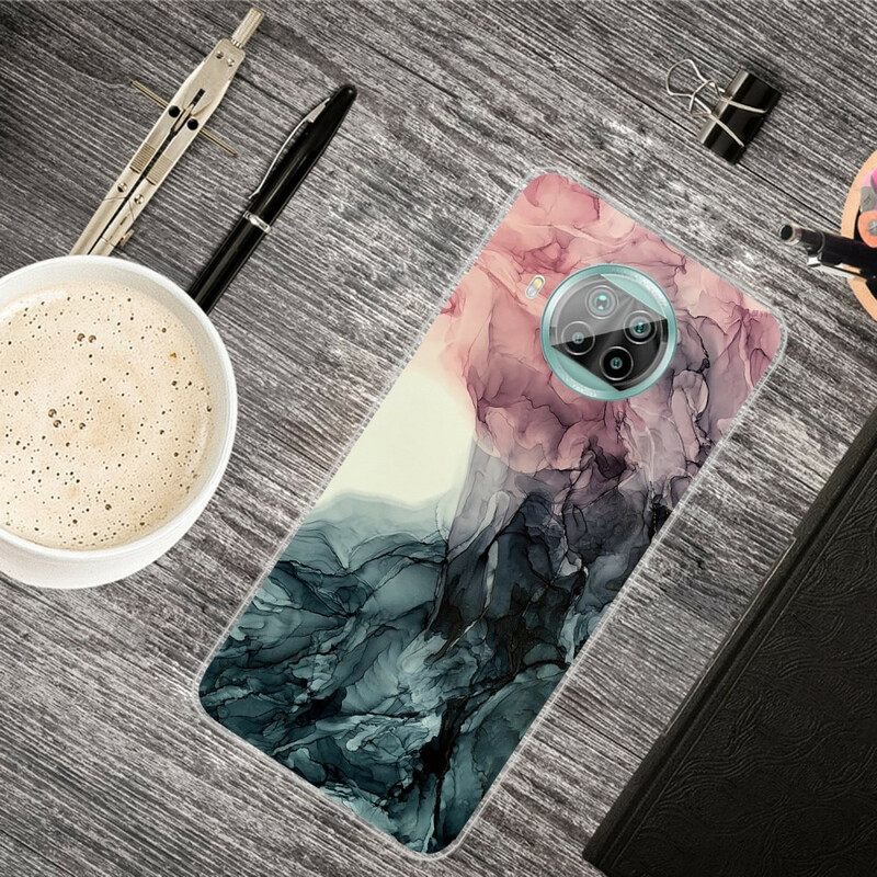 Kuori Xiaomi Mi 10T Lite / Redmi Note 9 Pro 5G Marble