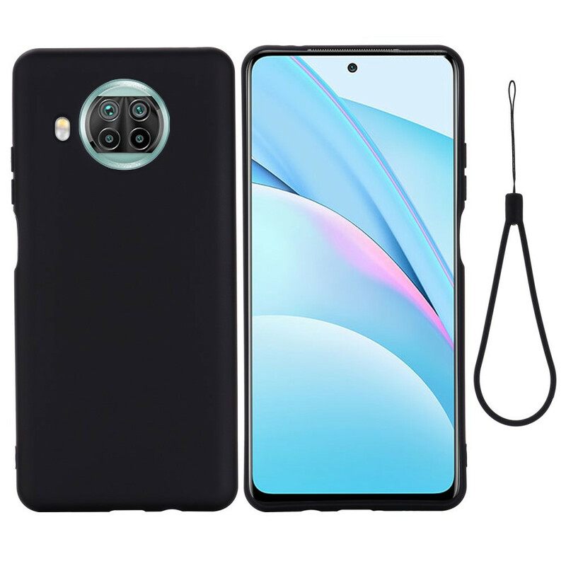 Kuori Xiaomi Mi 10T Lite / Redmi Note 9 Pro 5G Suojaketju Kuori Silikonihihna