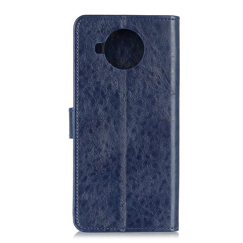 Nahkakotelo Xiaomi Mi 10T Lite / Redmi Note 9 Pro 5G Teksturoitu Keinonahka