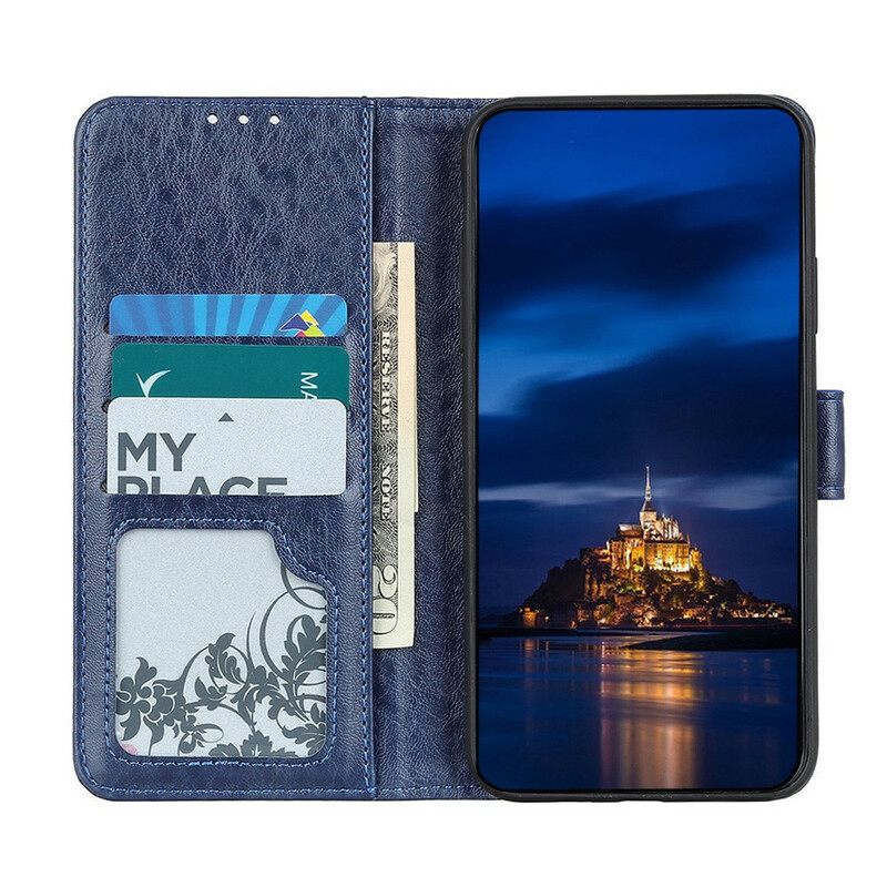 Nahkakotelo Xiaomi Mi 10T Lite / Redmi Note 9 Pro 5G Teksturoitu Keinonahka