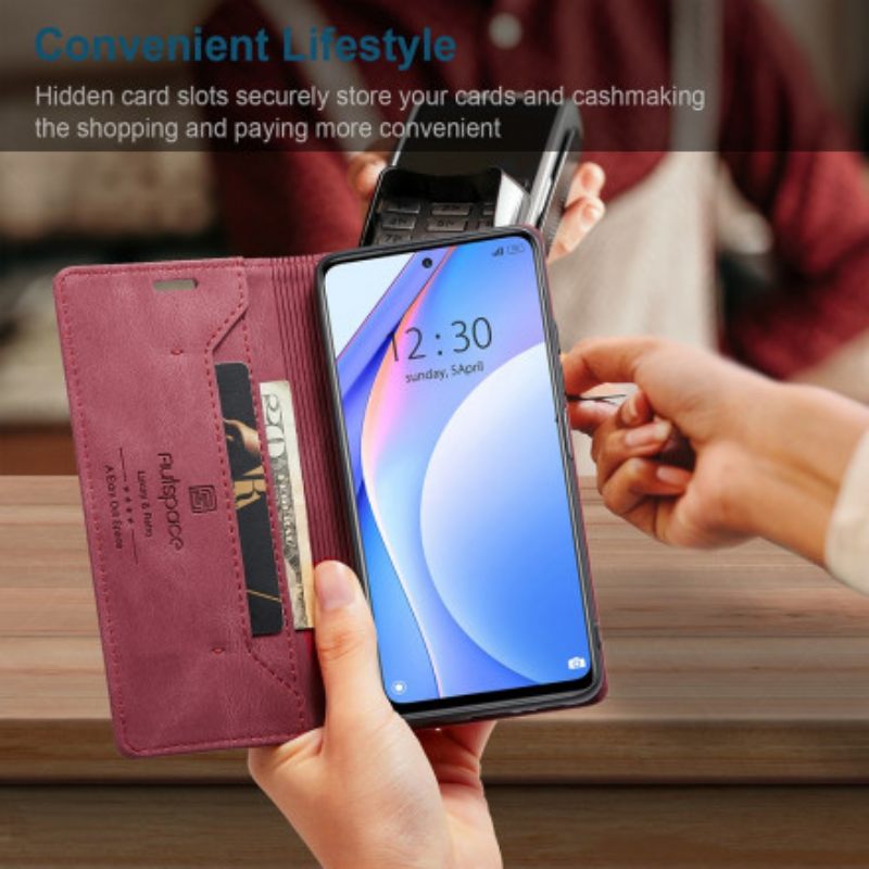 Puhelinkuoret Xiaomi Mi 10T Lite / Redmi Note 9 Pro 5G Kotelot Flip Autspace Rfid-sarja