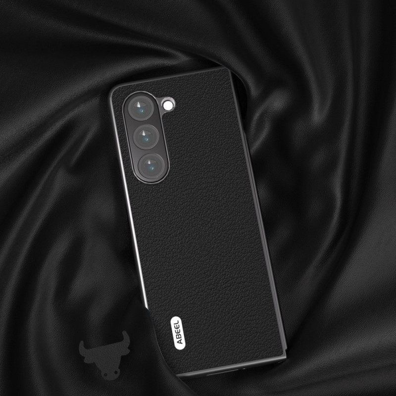 Kuori Samsung Galaxy Z Fold 5 Aitoa Abeel-nahkaa Suojakuori