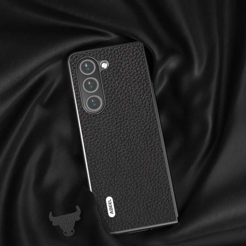 Kuori Samsung Galaxy Z Fold 5 Klassinen Nahka Abeel