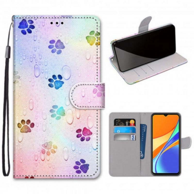 Kotelot Xiaomi Redmi 9C Kissan Jäljet
