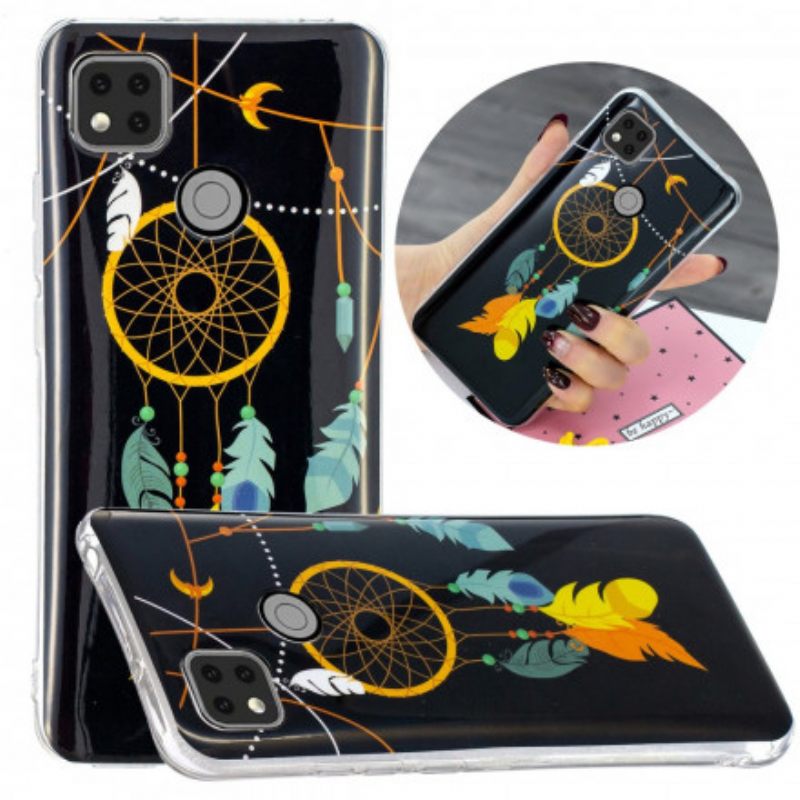 Kuori Xiaomi Redmi 9C Fluoresoiva Dream Catcher