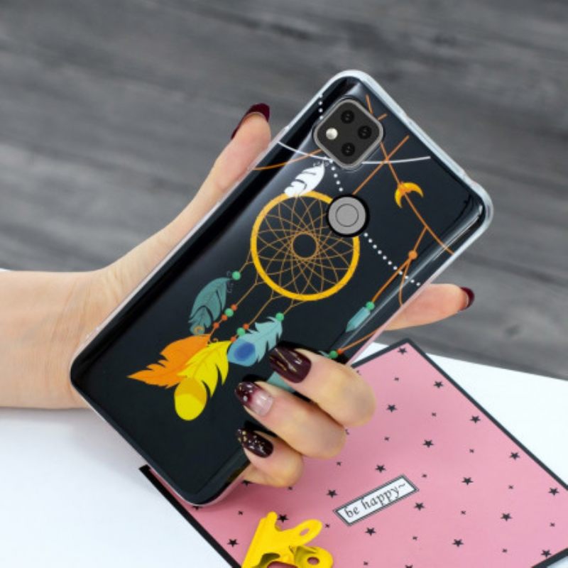 Kuori Xiaomi Redmi 9C Fluoresoiva Dream Catcher