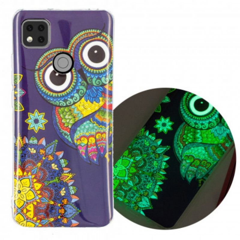 Kuori Xiaomi Redmi 9C Fluoresoiva Pöllö