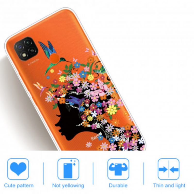 Kuori Xiaomi Redmi 9C Kaunis Kukkapää