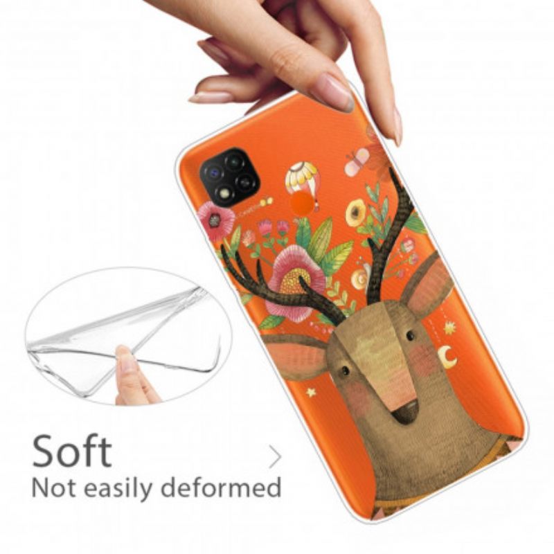 Kuori Xiaomi Redmi 9C Tribal Deer