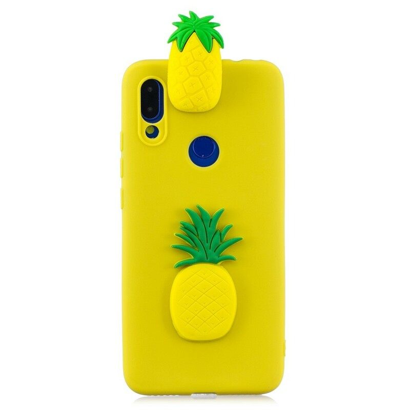 Case Xiaomi Redmi Note 7 3d Ananas