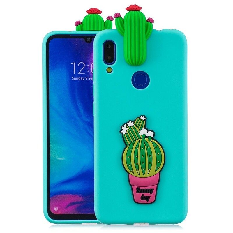 Kuori Xiaomi Redmi Note 7 3d Cactus Madness