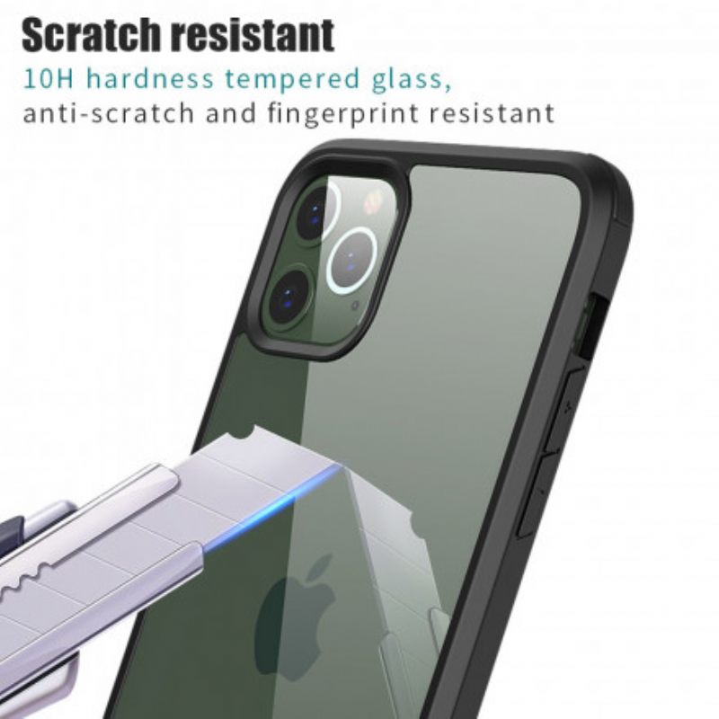Case iPhone 11 Pro Max Karkaistu Lasi Edessä Ja Takana