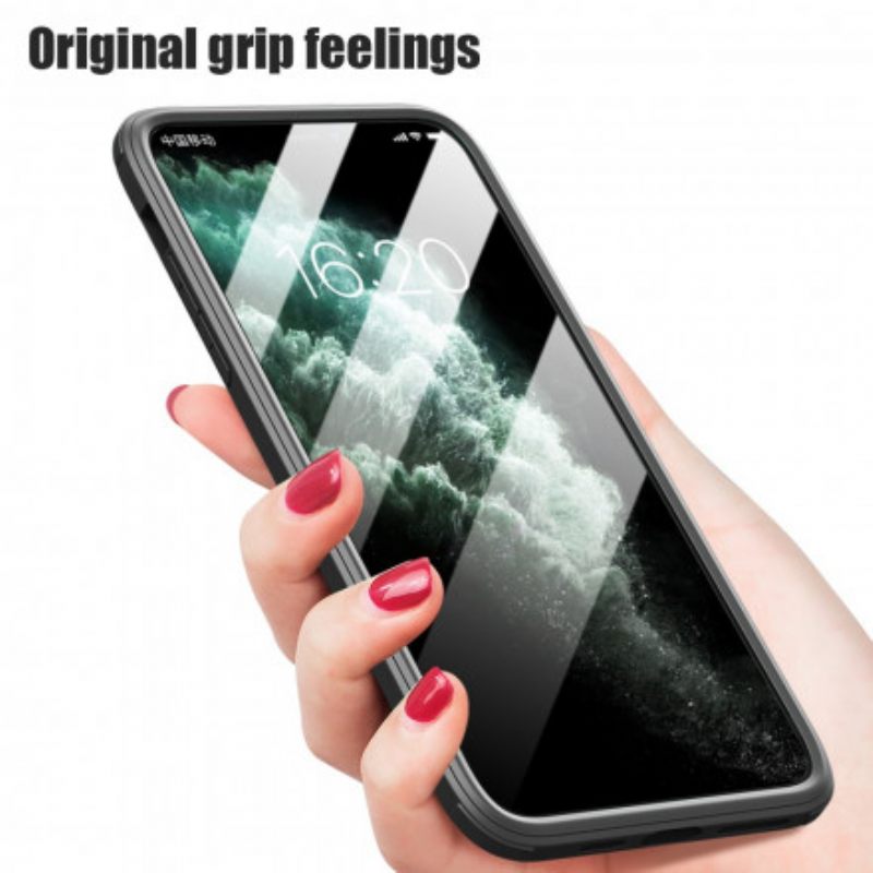 Case iPhone 11 Pro Max Karkaistu Lasi Edessä Ja Takana