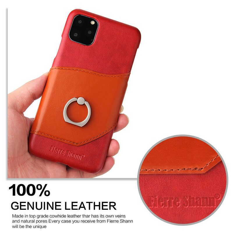 Case iPhone 11 Pro Max Kortinhaltija Ja Sormuksenhaltija Fierre Shann