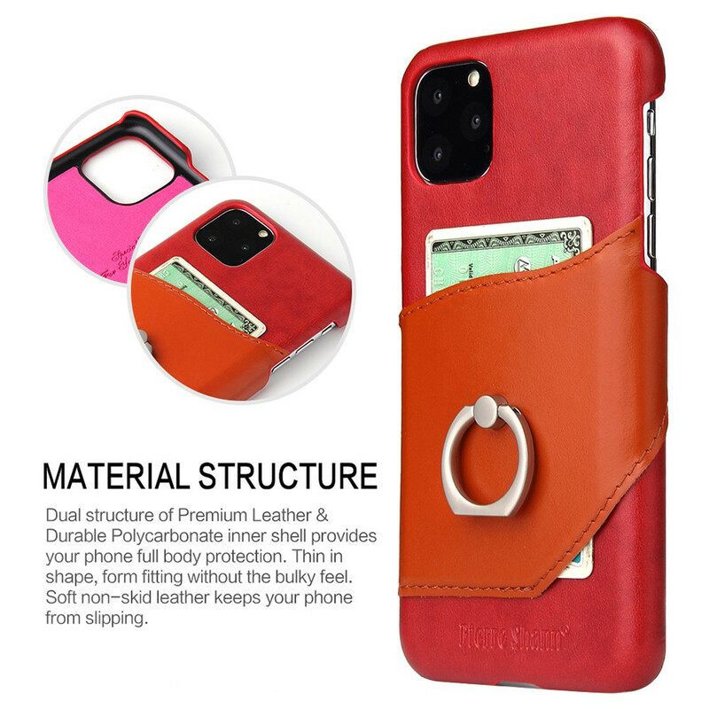Case iPhone 11 Pro Max Kortinhaltija Ja Sormuksenhaltija Fierre Shann