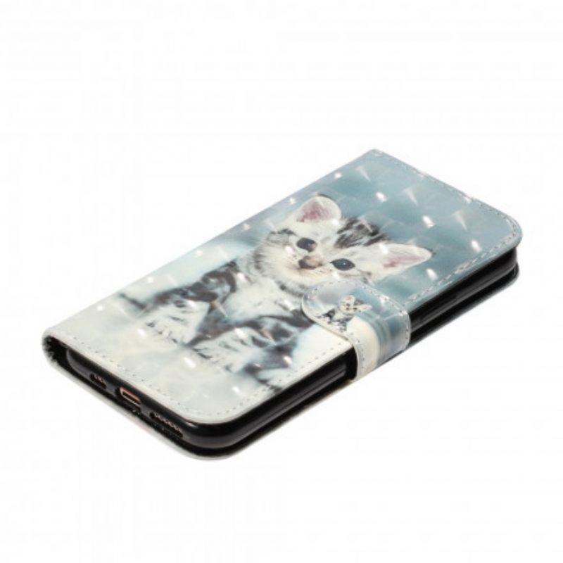 Kotelot iPhone 11 Pro Max Suojaketju Kuori Kitten Light Strap Kohdevalot
