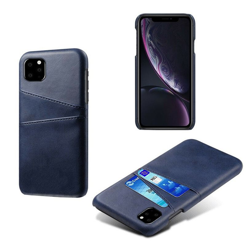 Kuori iPhone 11 Pro Max Double Card Holder