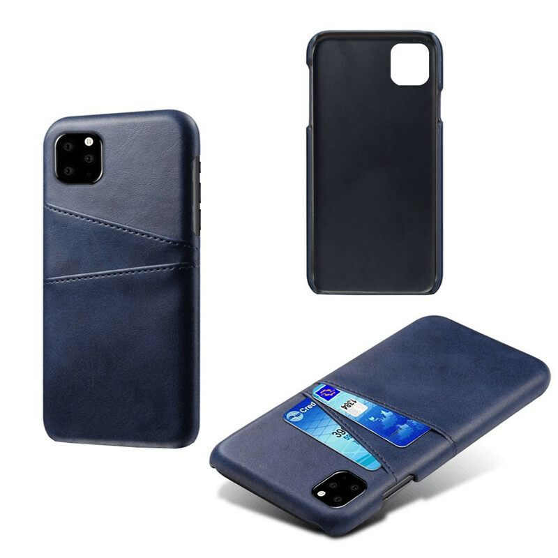Kuori iPhone 11 Pro Max Double Card Holder