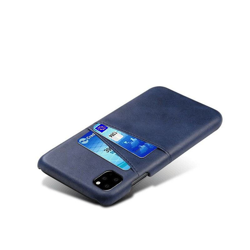 Kuori iPhone 11 Pro Max Double Card Holder