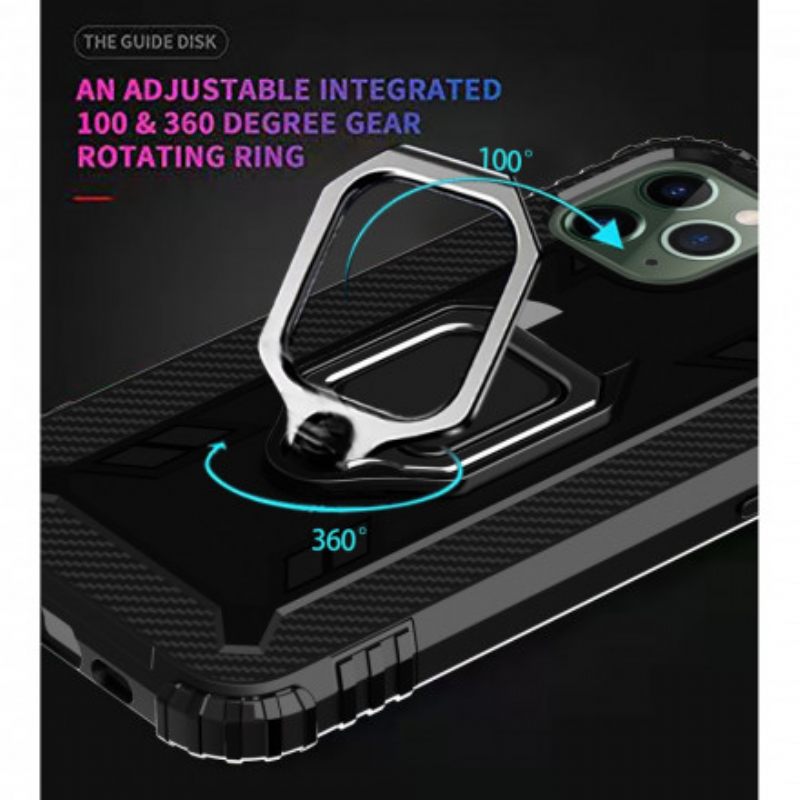 Kuori iPhone 11 Pro Max Rengas Ja Hiilikuitu