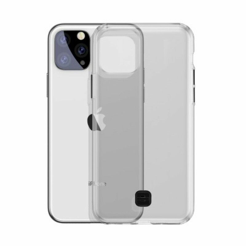 Kuori iPhone 11 Pro Max Suojaketju Kuori Baseus Läpinäkyvä Olkahihna