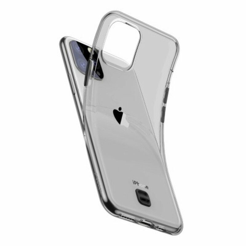 Kuori iPhone 11 Pro Max Suojaketju Kuori Baseus Läpinäkyvä Olkahihna