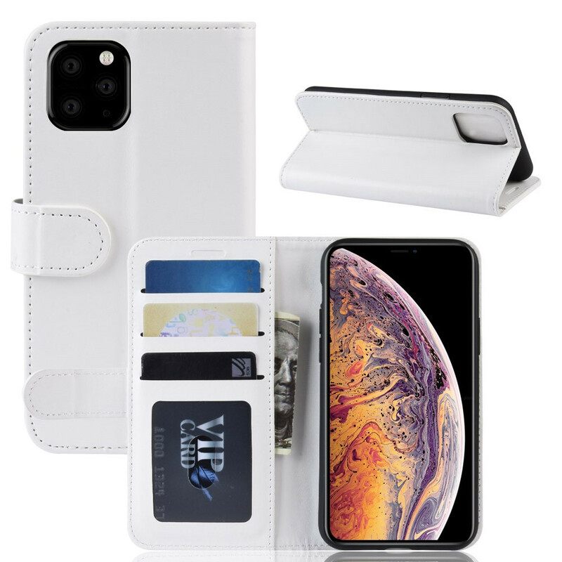 Nahkakotelo iPhone 11 Pro Max Style Nahkasuunnittelu