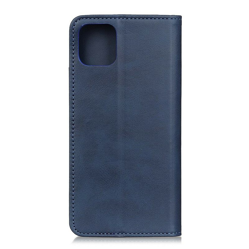 Puhelinkuoret iPhone 11 Pro Max Kotelot Flip Haljasnahka