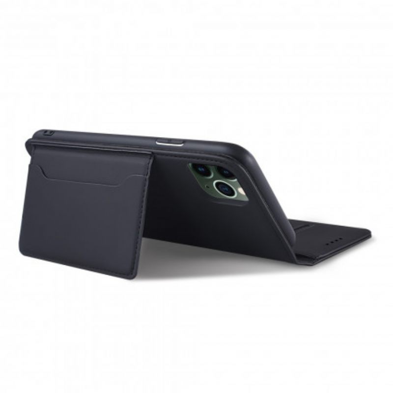 Puhelinkuoret iPhone 11 Pro Max Kotelot Flip Korttitelineen Teline