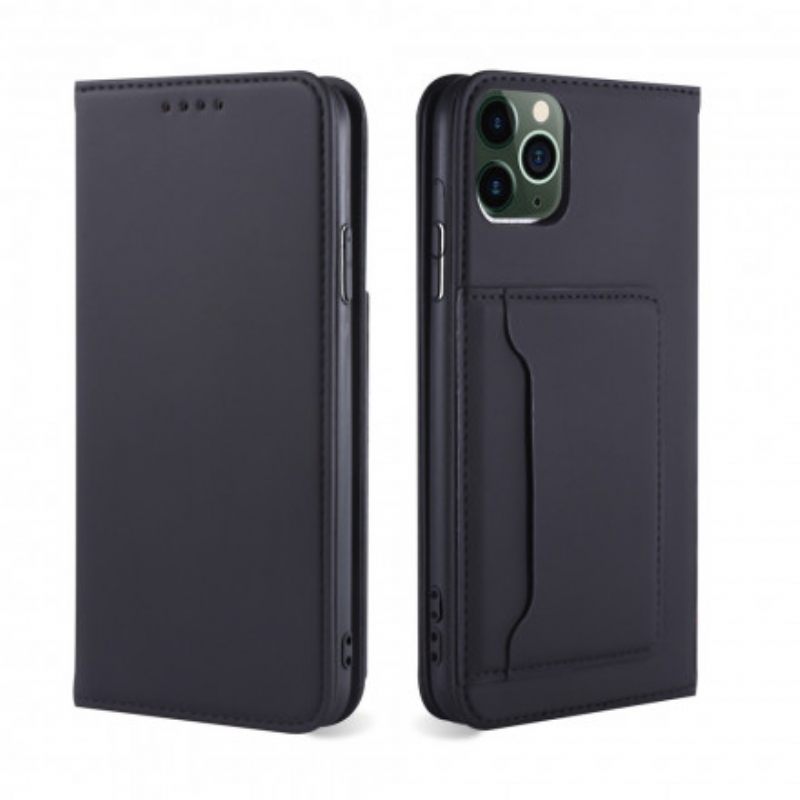 Puhelinkuoret iPhone 11 Pro Max Kotelot Flip Korttitelineen Teline