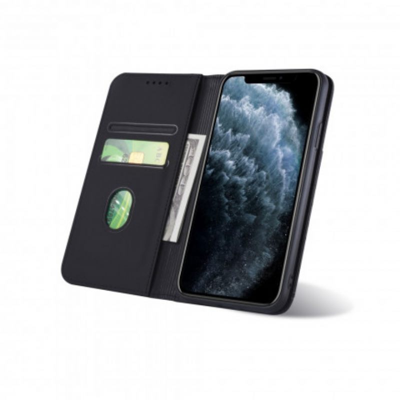 Puhelinkuoret iPhone 11 Pro Max Kotelot Flip Korttitelineen Teline