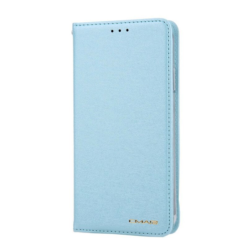 Puhelinkuoret iPhone 11 Pro Max Kotelot Flip Silk Texture Leather Effect