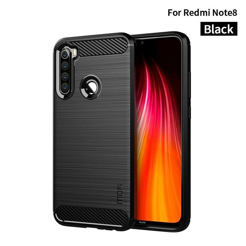 Case Xiaomi Redmi Note 8 Harjattu Hiilikuitu Mofi