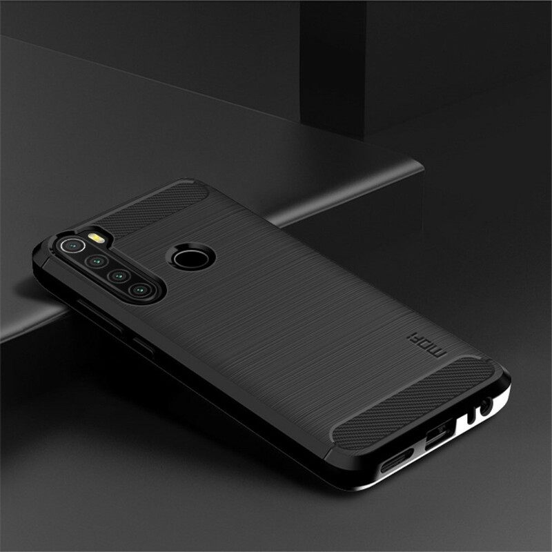 Case Xiaomi Redmi Note 8 Harjattu Hiilikuitu Mofi