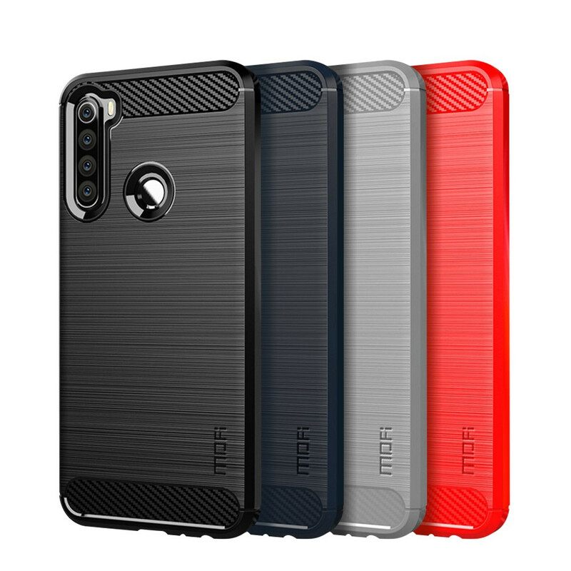 Case Xiaomi Redmi Note 8 Harjattu Hiilikuitu Mofi