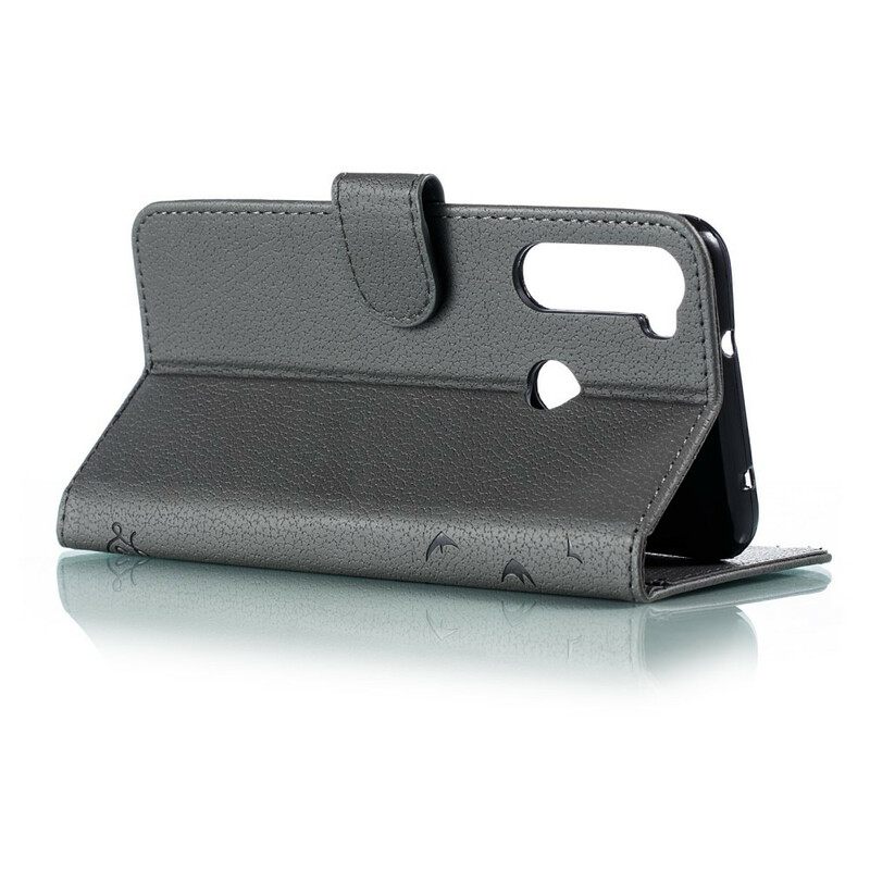 Nahkakotelo Xiaomi Redmi Note 8 Faux Leather Elä Unelmasi
