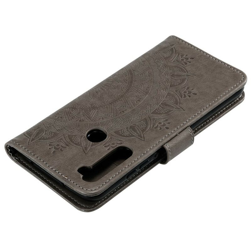 Nahkakotelo Xiaomi Redmi Note 8 Mandala Sun