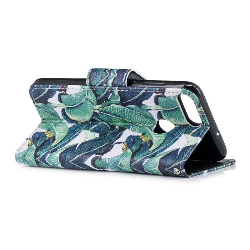 Kotelot Huawei P Smart Suojaketju Kuori Tropical Leaves Strappy