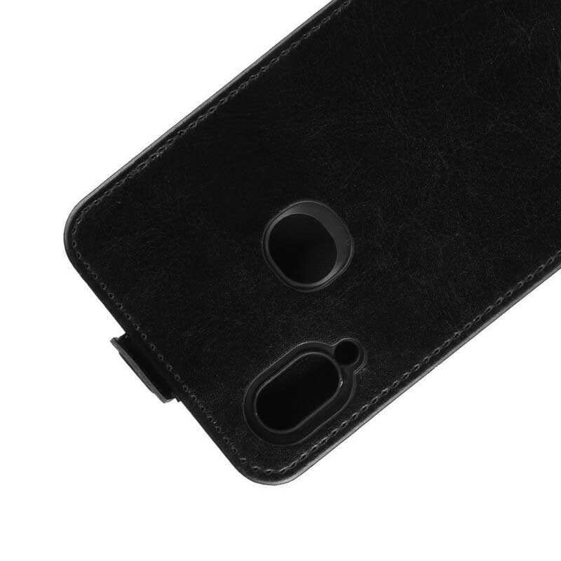 Kotelot Samsung Galaxy A10s Taitettava Nahkaefekti