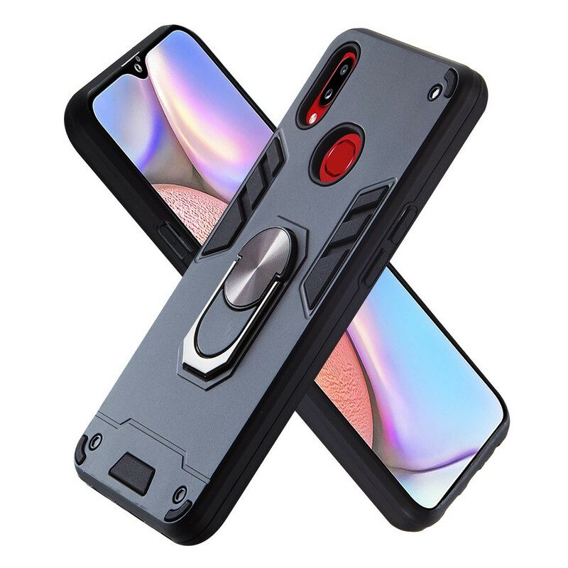 Kuori Samsung Galaxy A10s Irrotettava Rengastuki Metallia
