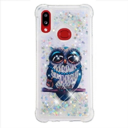 Kuori Samsung Galaxy A10s Miss Owl Glitter